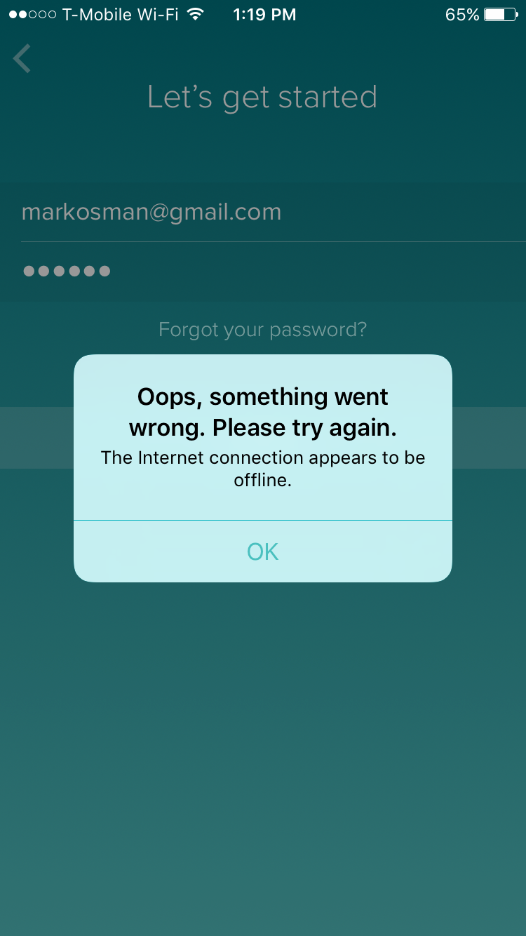 Unsecure connection detected grindr Unsecure connection