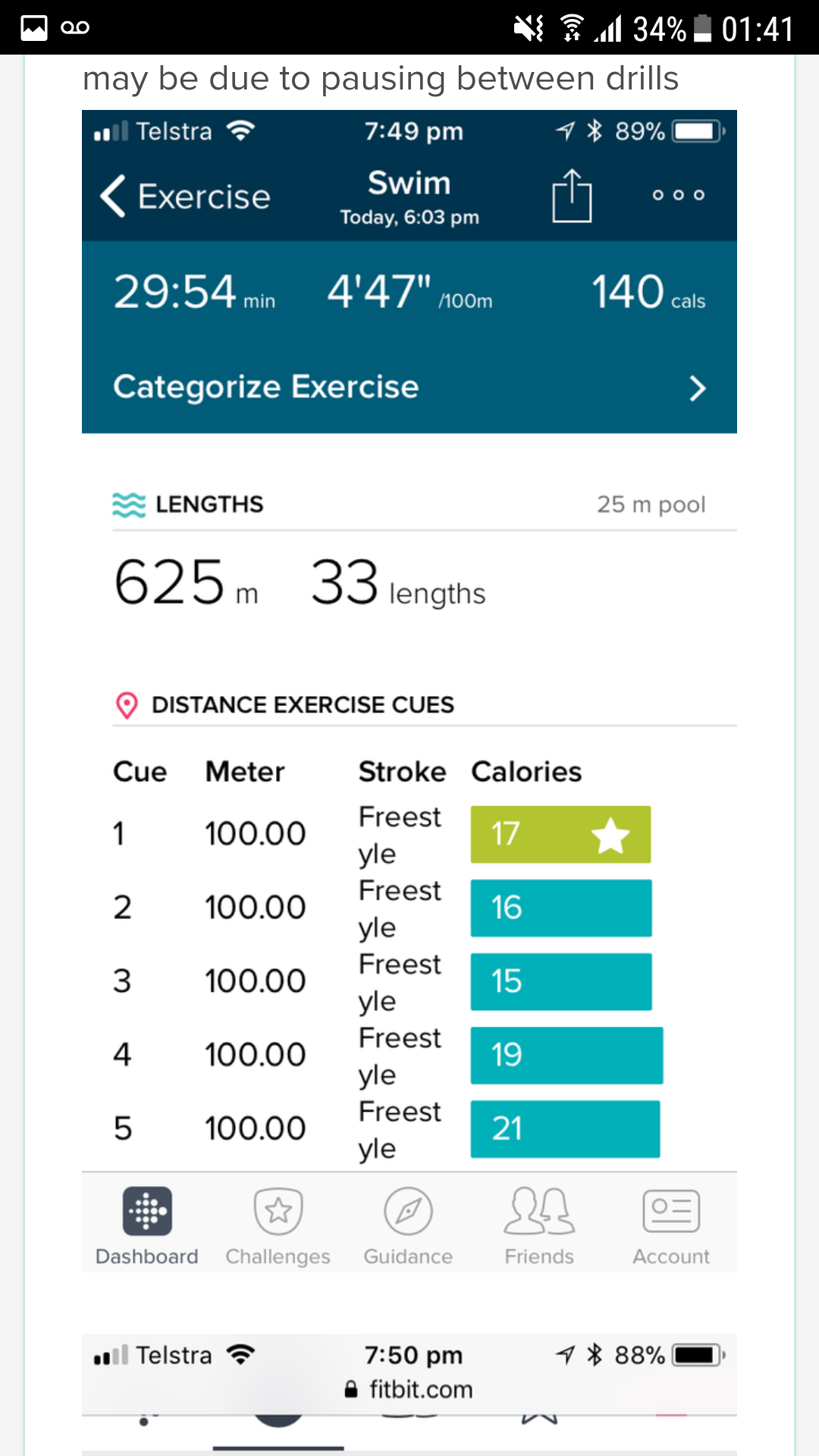 how to track swimming on fitbit inspire hr