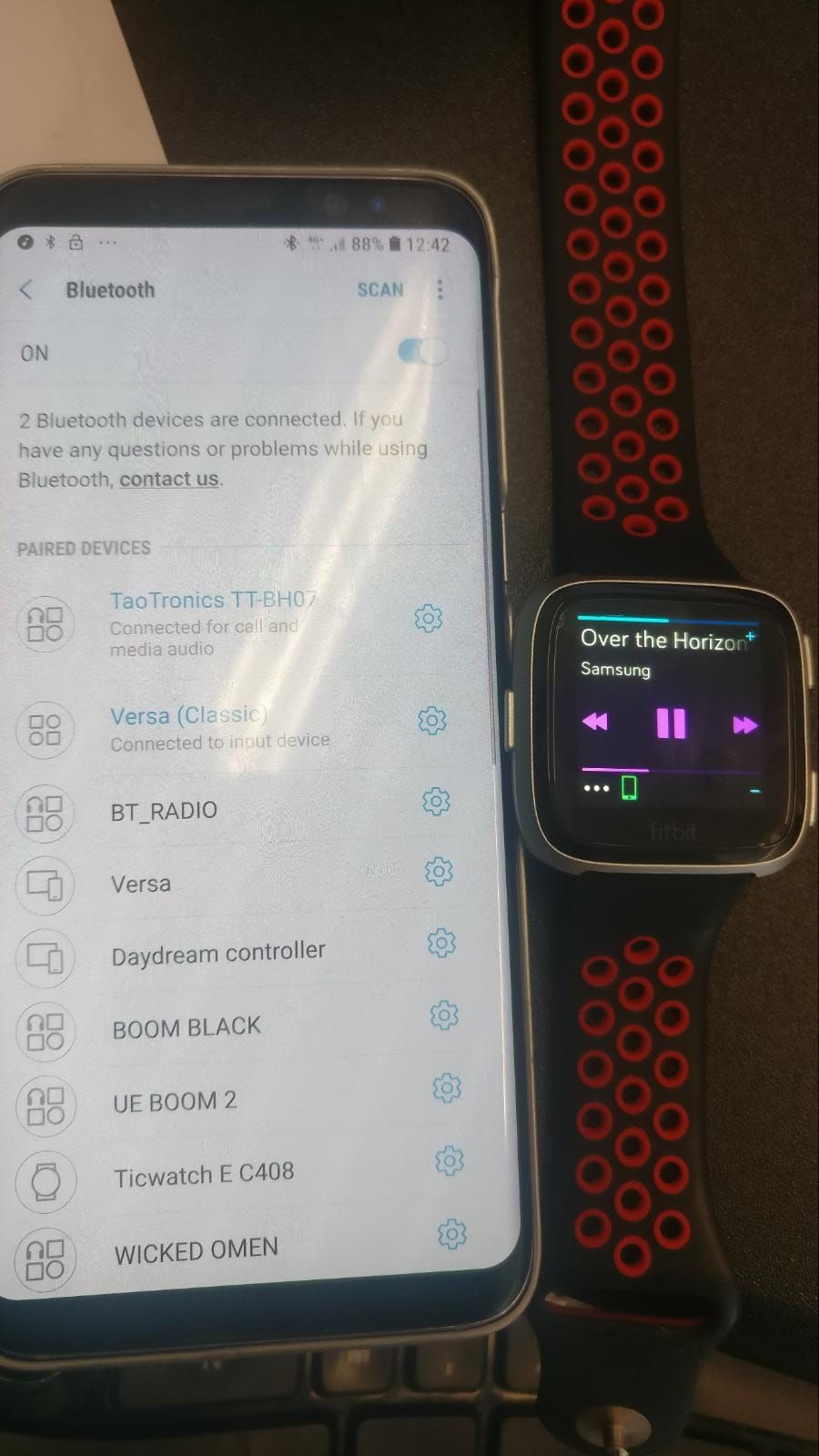 how to connect my fitbit blaze to my phone