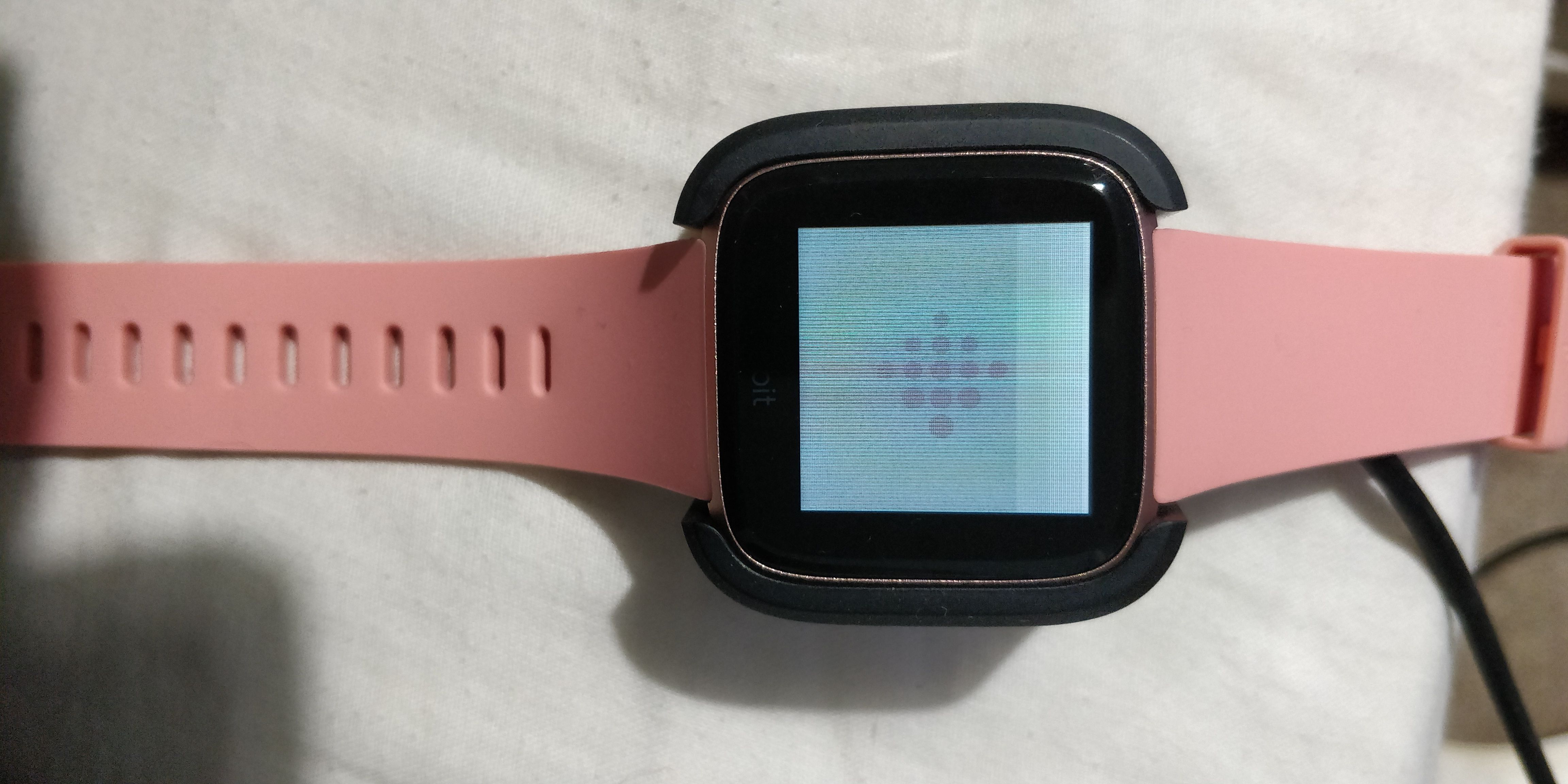 how big is the fitbit versa screen