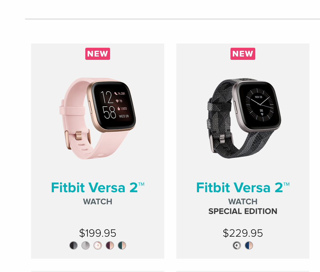 fitbit versa 2 edition special